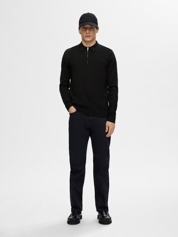Pullover 'BERG' di SELECTED HOMME in nero