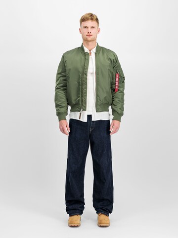 ALPHA INDUSTRIES Übergangsjacke 'MA-1 VF 59' in Grün