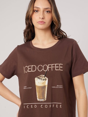 T-shirt Deeluxe en marron