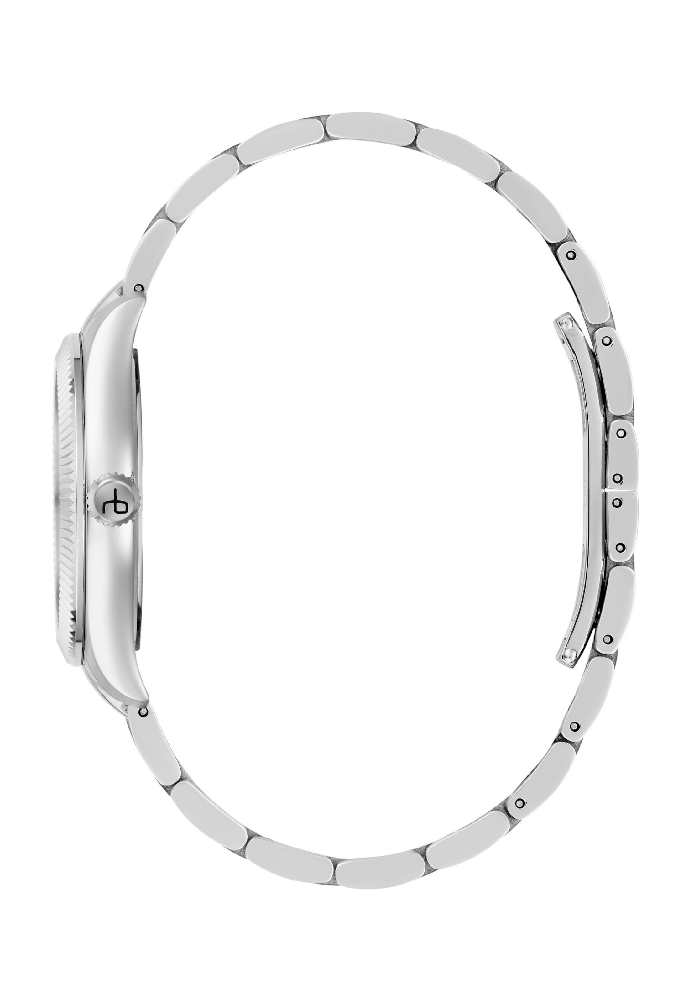rag & bone Analog Watch ' Lex  ' in Silver