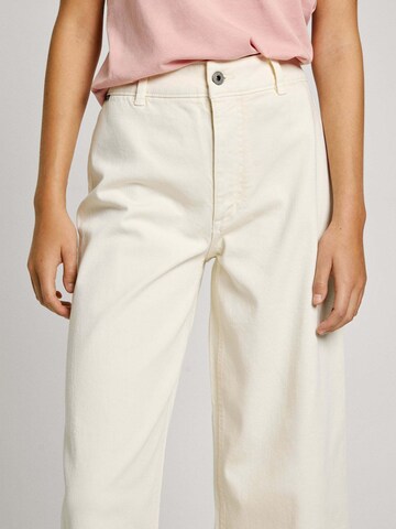 Wide Leg Pantalon 'Tania' Pepe Jeans en blanc