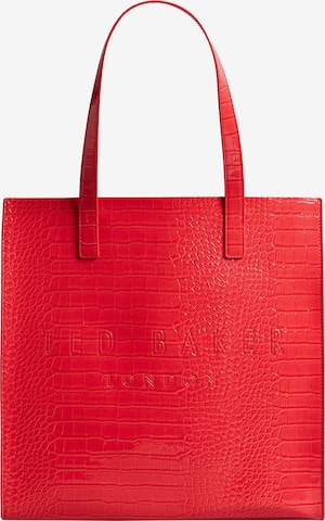 Ted Baker Shopper táska 'Croccon' - piros: elől