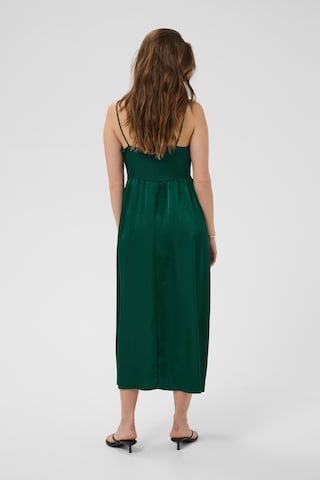 Cream Dress 'Meloda' in Green