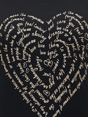 ONLY Carmakoma Shirt 'CARLYDIA' in Black