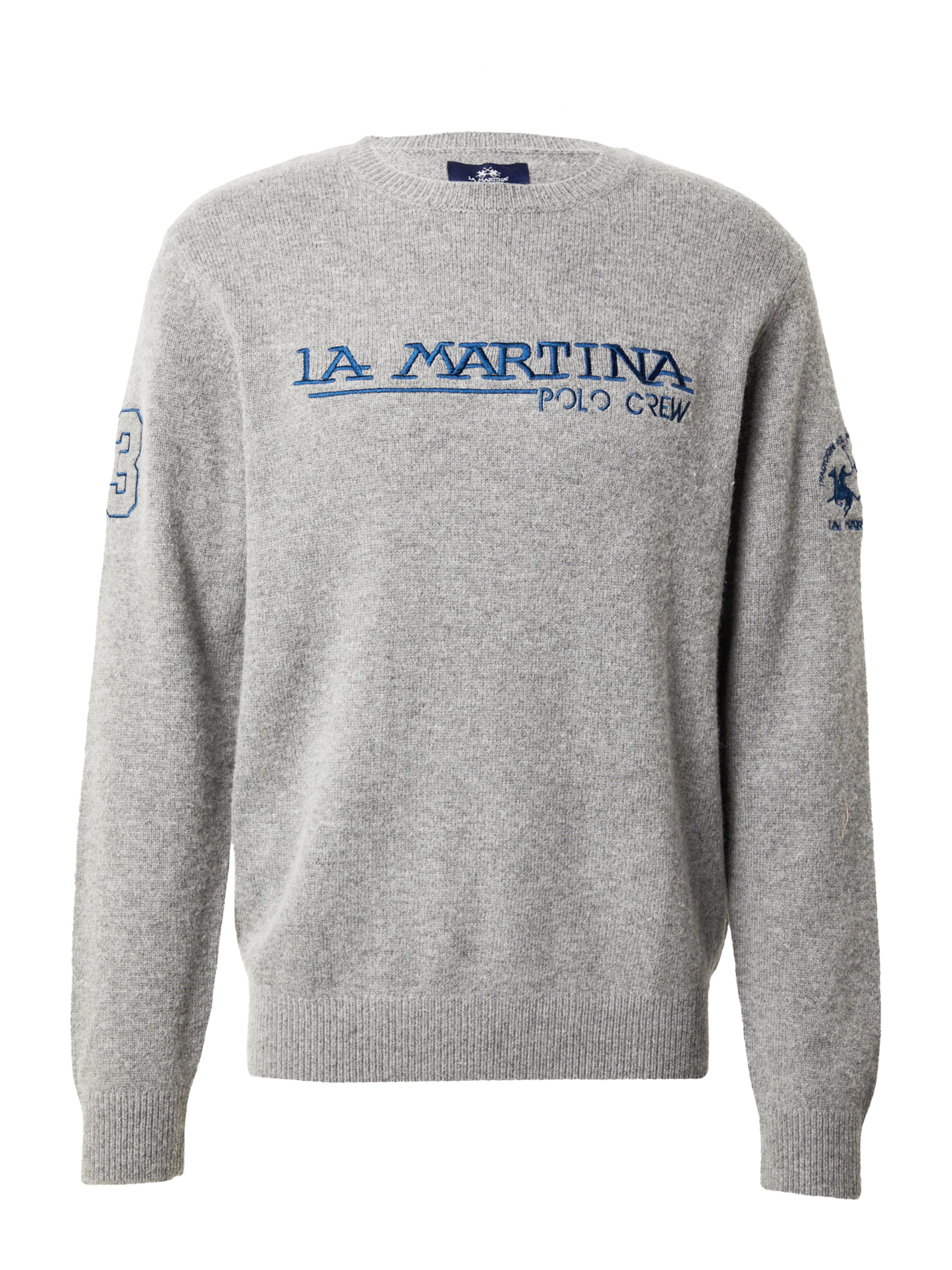 La Martina Sveter - Sivá: predná strana