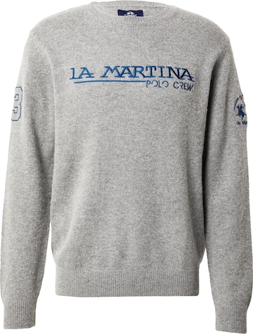 La Martina - Pullover em cinzento: frente