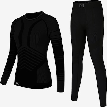 Body de sport MEETWEE en noir : devant