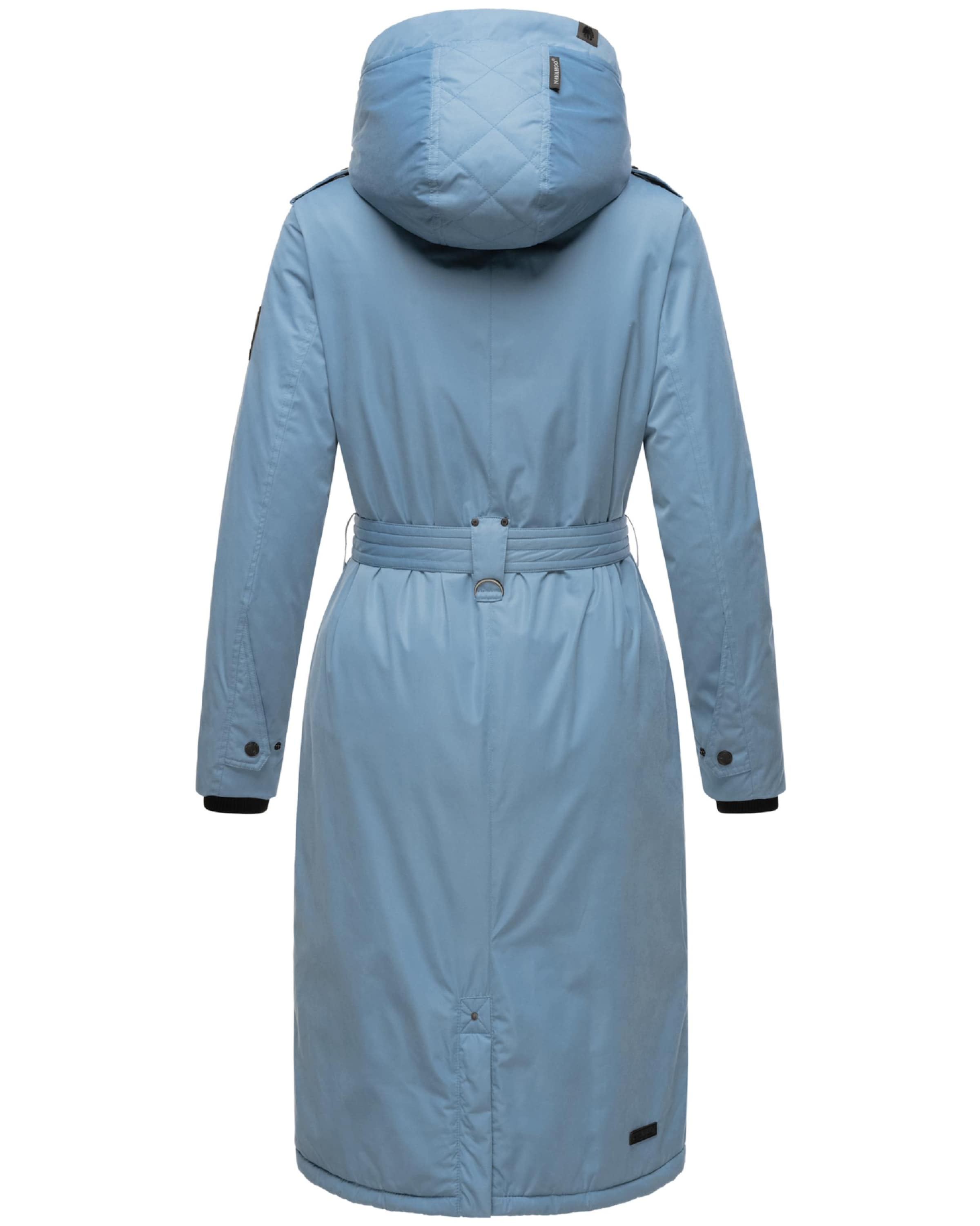 NAVAHOO Zimný kabát - Modrá