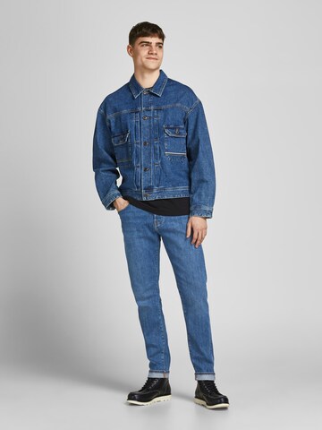 JACK & JONES Slimfit Farmer 'Glenn Royal' - kék