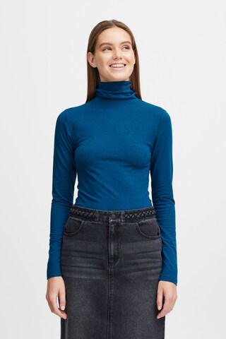 T-shirt 'Pamila' b.young en bleu : devant
