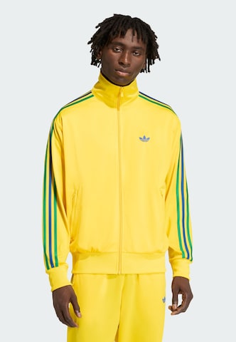 Veste de survêtement 'Firebird' ADIDAS ORIGINALS en jaune : devant