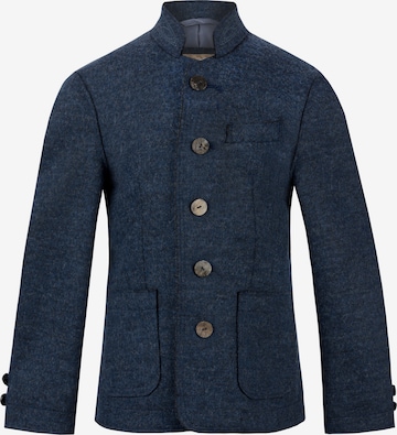 STOCKERPOINT Knit Cardigan in Blue: front