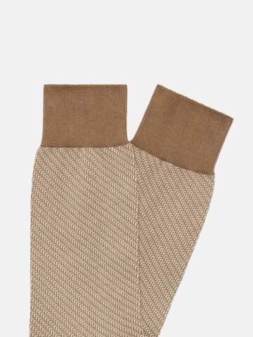 Chaussettes Boggi Milano en beige