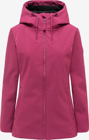 Giacca funzionale 'Minaa 16' di MARIKOO in rosa: frontale