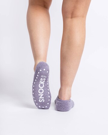 SNOCKS Ankle Socks in Purple
