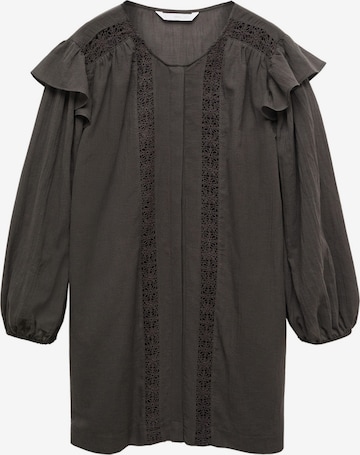 Robe 'Charlote' MANGO en gris : devant