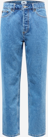 Obey Jeans 'Hardwork' i blå: forside