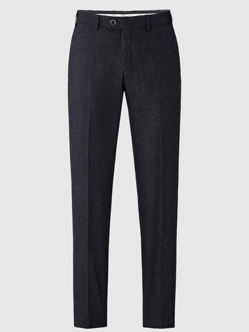 Hiltl Slimfit Chinohose 'Tilo I - Tweed Wool'‌‌‌‌‌‌ in Blau: Vorderseite
