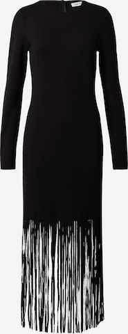 EDITED Sukienka 'Fine' w kolorze czarny: przód