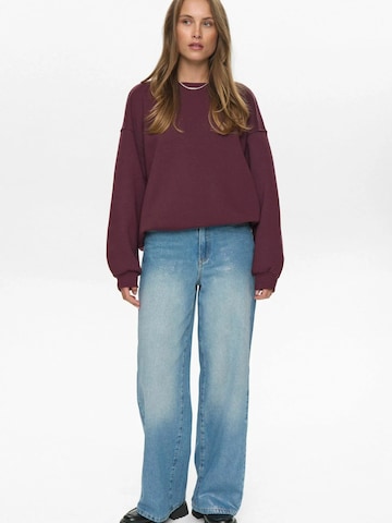 Sweat-shirt 'NUBISSA ' NÜMPH en rouge