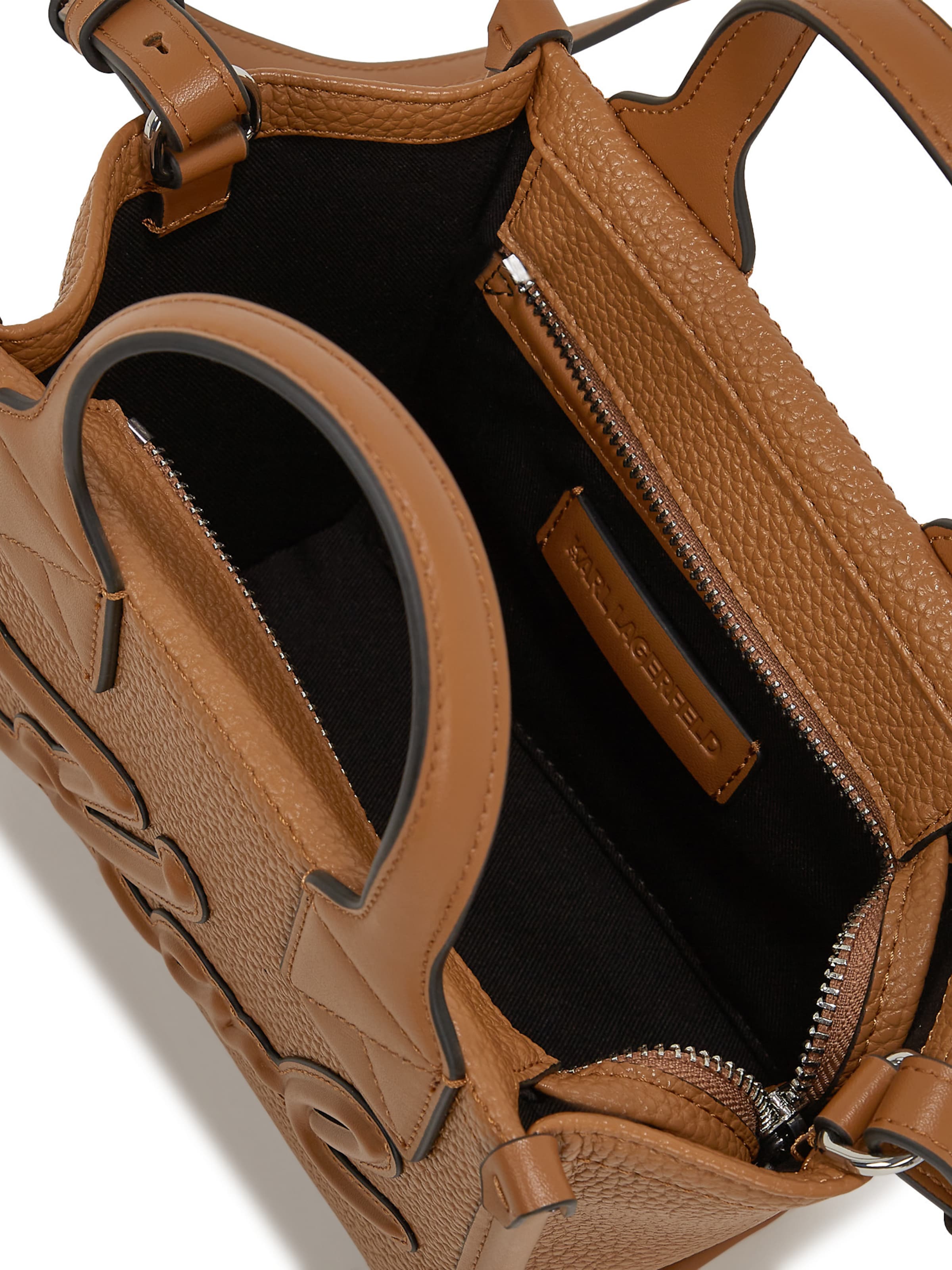 Karl Lagerfeld Handtas in Bruin