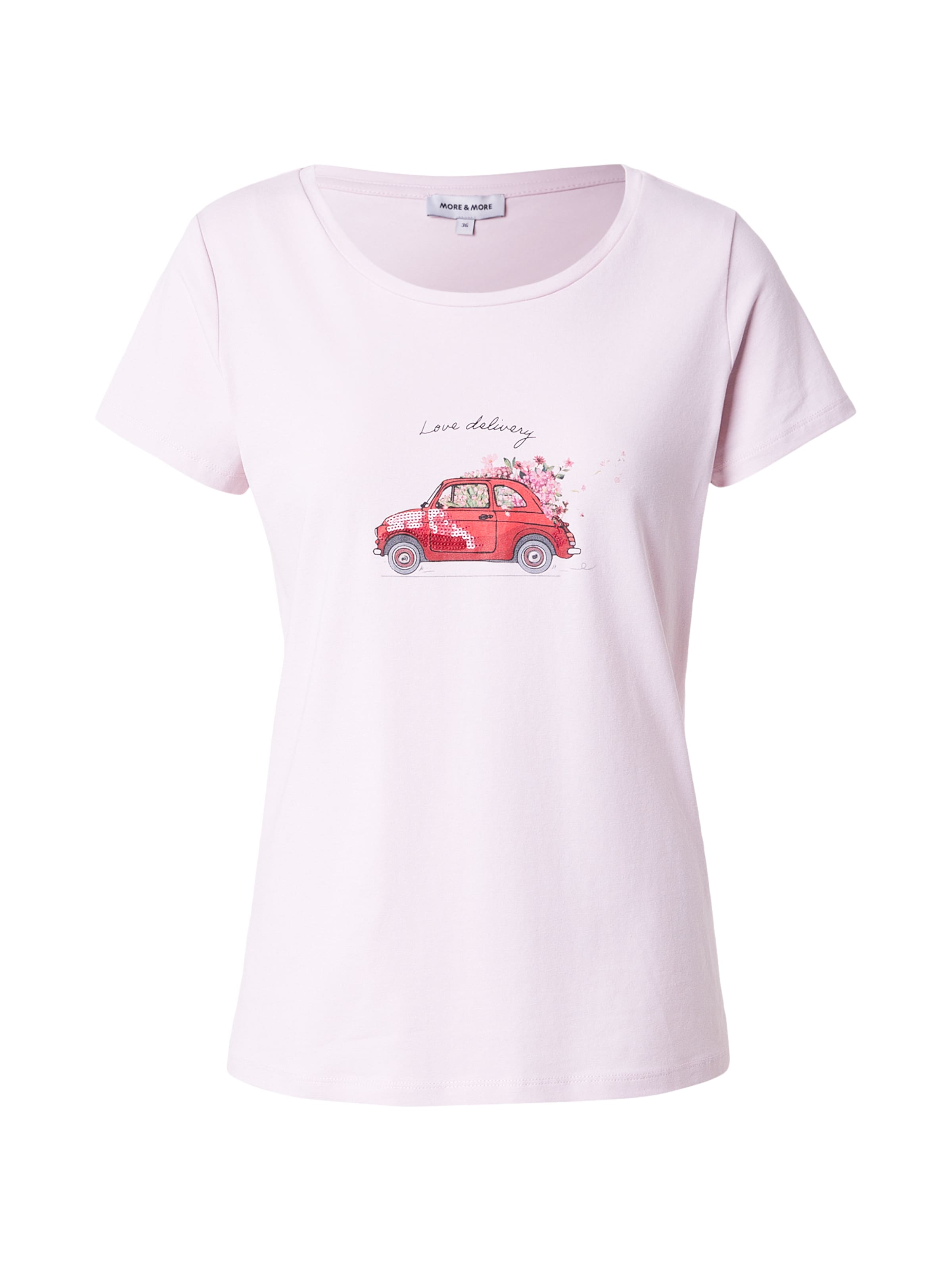 MORE & MORE - Camiseta en rosa: frente