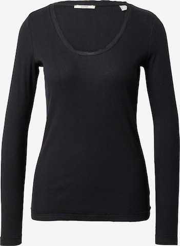 T-shirt ESPRIT en noir : devant