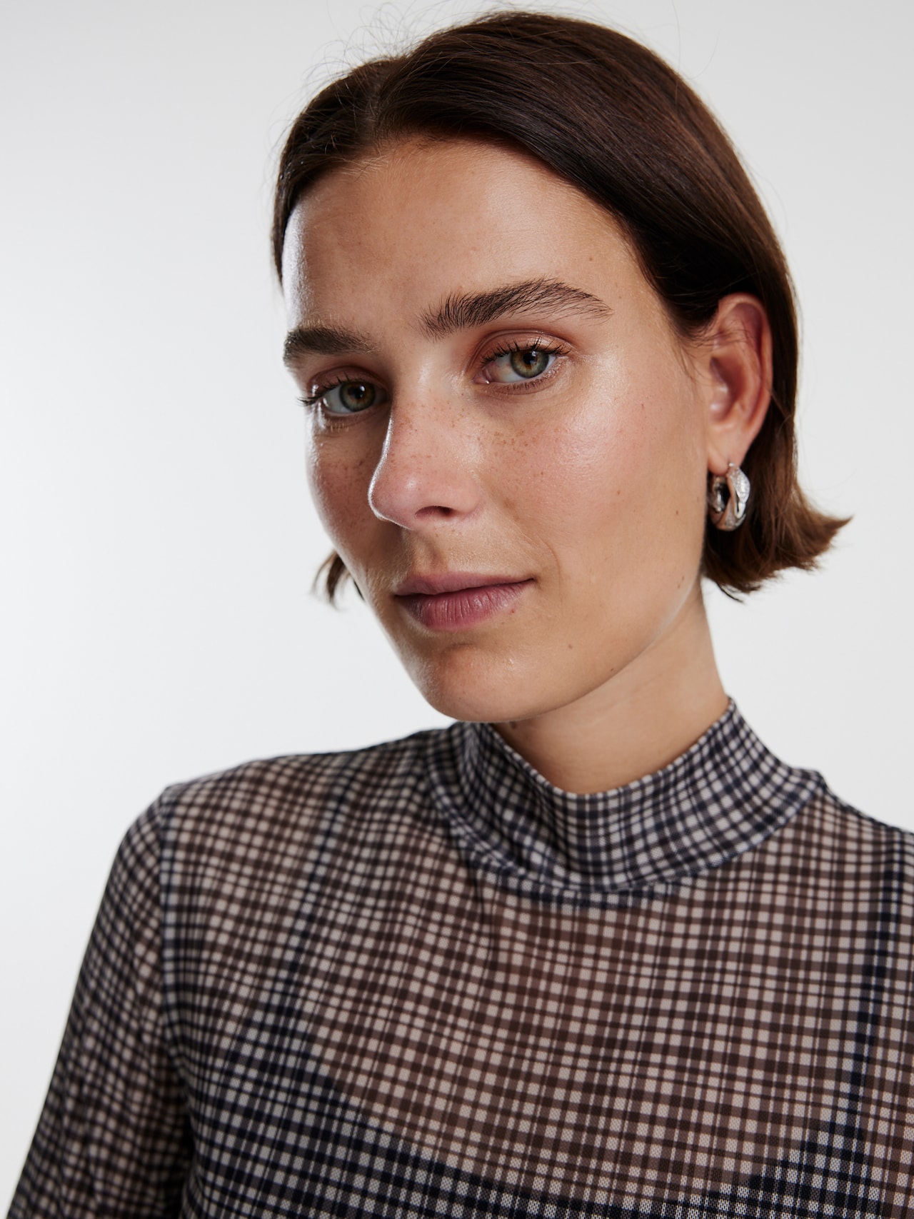 EDITED Shirt 'Fiore' Bruin