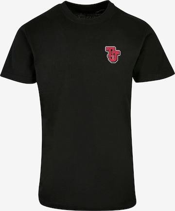T-Shirt 'Tom And Jerry - Collegiate' ABSOLUTE CULT en noir : devant