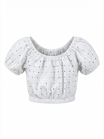 Peter Jo Shirt 'Top Darling Sea Salt' in Beige: front