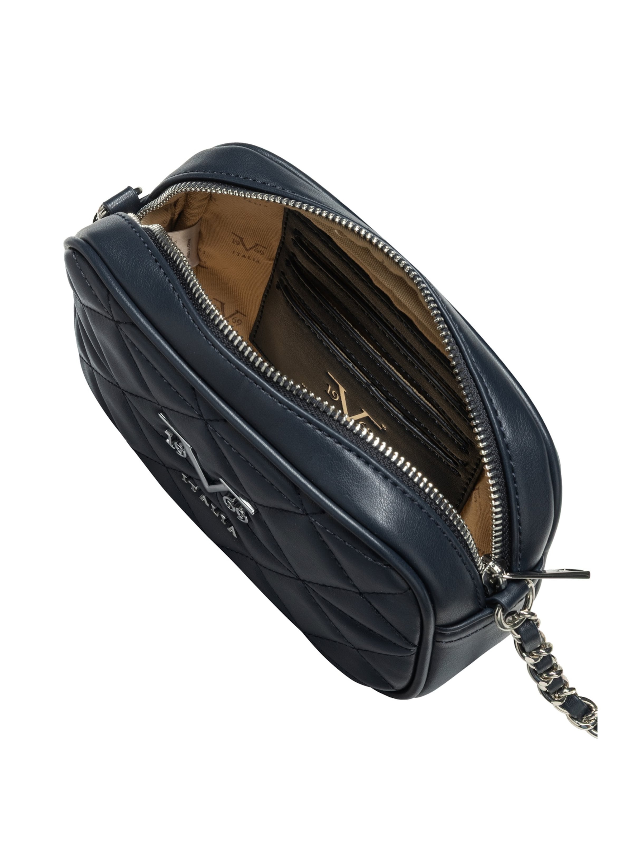 19V69 ITALIA Schoudertas 'Vivi' in Blauw