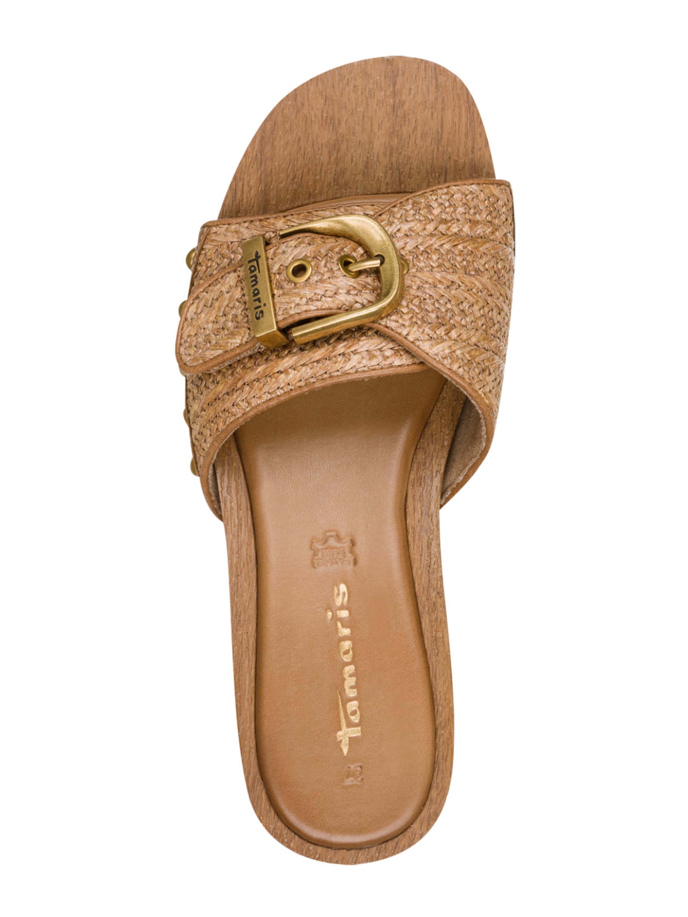 Tamaris Pantolette in Braun
