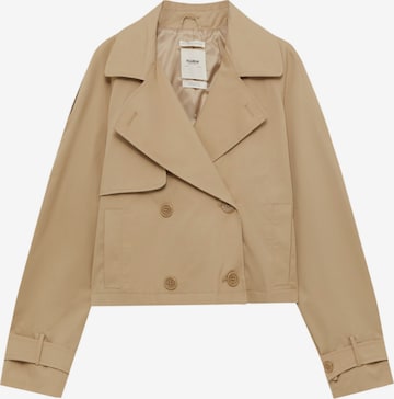 Pull&Bear Overgangsjakke i beige: forside