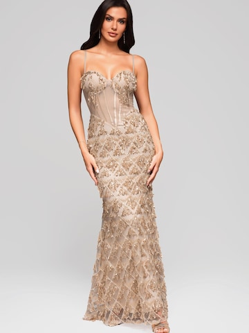 Ombre Abendkleid‌‌‌ in Gold