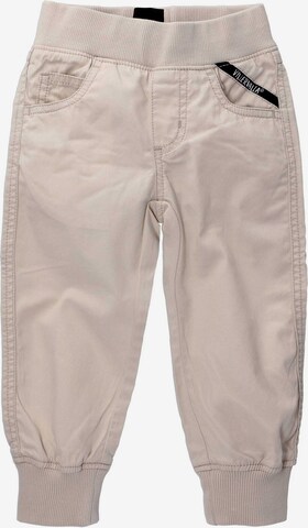 Villervalla Tapered Pants in Beige: front