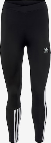 ADIDAS ORIGINALS Skinny Leggings in Schwarz: predná strana