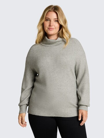 Pull-over Tom Tailor Women + en gris : devant