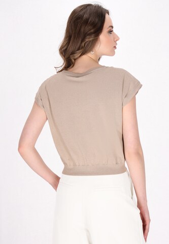 DreiMaster Klassik Shirt in Beige
