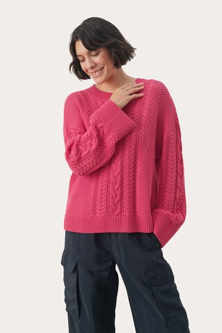 Part Two Pullover 'Florcita' in Pink: predná strana