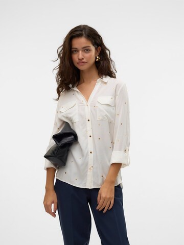 Camicia da donna di VERO MODA in bianco: frontale