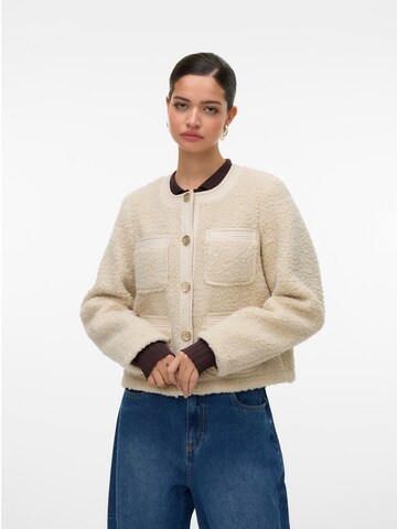 Veste mi-saison 'VMESPRESSO' VERO MODA en beige : devant