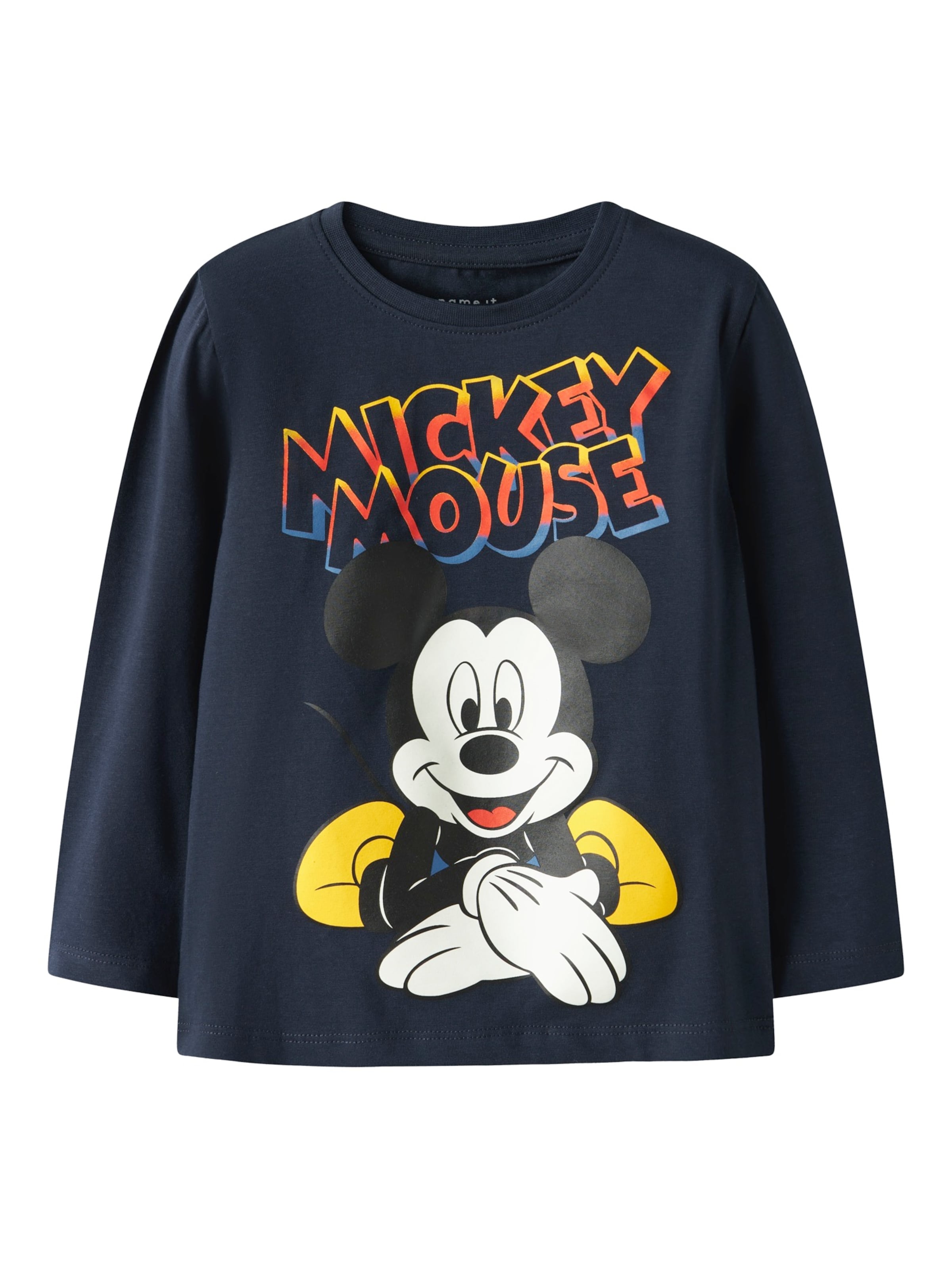 NAME IT Shirt 'NMMDAZE MICKEY' in Blue: front