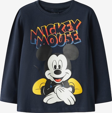 T-Shirt 'NMMDAZE MICKEY' NAME IT en bleu : devant