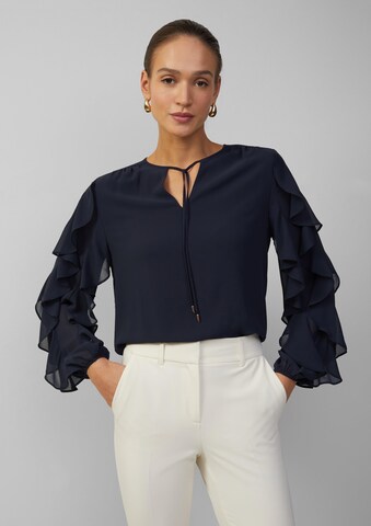 s.Oliver BLACK LABEL Blouse in Blue: front
