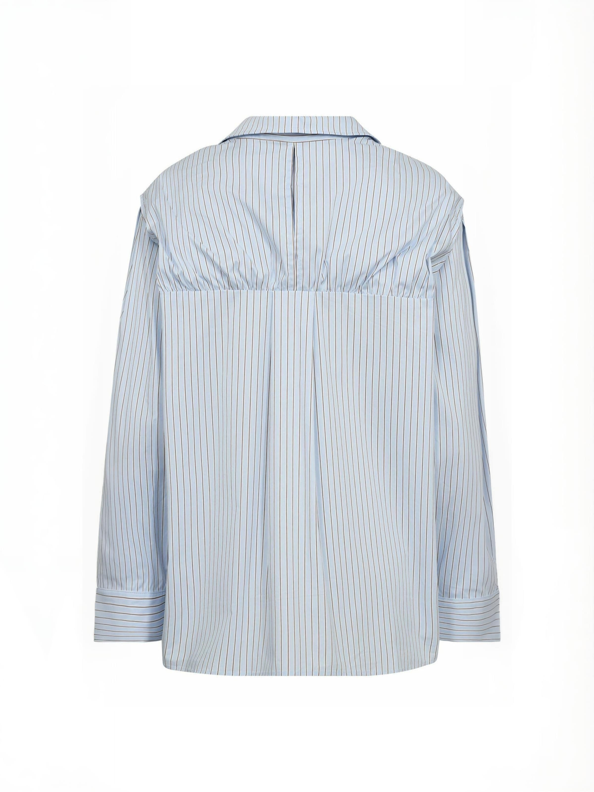 co'couture - Camiseta ' FioraCC ' en azul