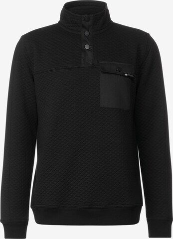 Street One MEN Sweater in Black: front