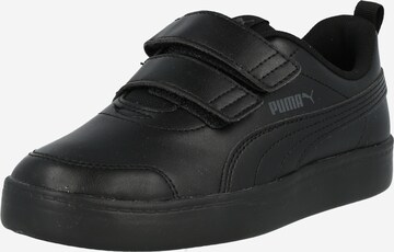 PUMA Sneaker 'Courtflex v2' in Schwarz: predná strana