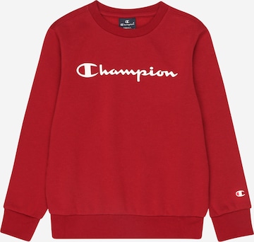 Champion Authentic Athletic Apparel Sweatshirt in Red: front