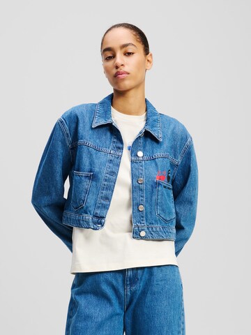 Karl Lagerfeld Jacke in Blau: Vorderseite