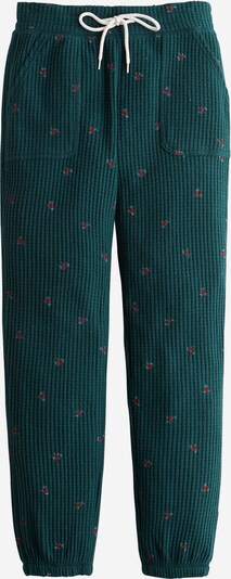 HOLLISTER Hose in dunkelgrün / rot, Produktansicht